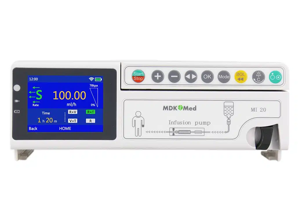 Bomba-de-Infusao-MI20 Bomba de Infusão MI20 - Imagem 1