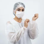 Avental TNT Leve - Manga Longa