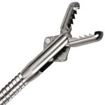 PINÇA PARA ENDOSCOPIA FLEXÍVEL  REUTILIZÁVEL ARGUS  - DENTE DE JACARÉ - Imagem 3