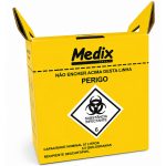 COLETOR PERFURO-CORTANTE AMARELO 7L - MEDIX