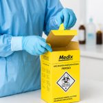 COLETOR PERFURO-CORTANTE AMARELO 13L - MEDIX - Imagem 4