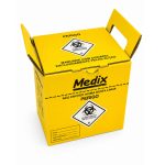 COLETOR PERFURO-CORTANTE AMARELO 7L - MEDIX - Imagem 3