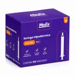 SERINGA 3ML LUER SLIP CAIXA C/ 100 UNIDADES - MEDIX