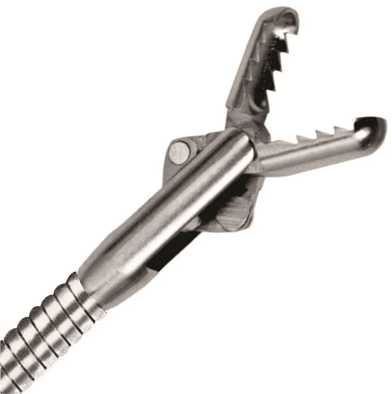 Pinça Corpo Estranho Jacaré Descartável